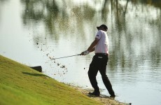 WATCH: The incredible water shot that won Bill Haas $11.4m