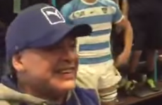 Diego Maradona's little dance in the dressing room is the best thing on the internet today