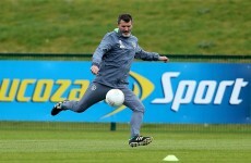Roy Keane nails a crossbar challenge, summons football back to his feet