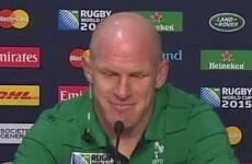 'That's a fine': Paulie lays down the law when a phone interrupts Joe Schmidt