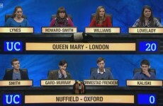 Everyone lost it over this contestant's unusual degree on last night's University Challenge