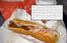 The humble Irish breakfast roll has made its way into the Washington Post