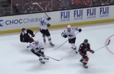 NHL player receives 41-game ban for this nasty check to an opponent's head