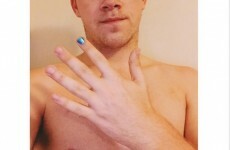 Here’s why loads of men are painting just one of their nails blue