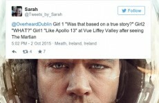 A distressing number of people think The Martian is based on a true story