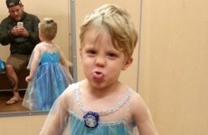 A Dad's Facebook post praising his son for dressing up as a Princess is going viral