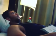 Paddy Jackson mocks a sleeping Iain Henderson in this hilarious video