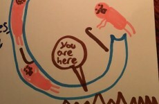 This kid made his dad a hilarious (and rather dark) birthday card