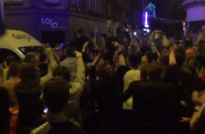 Look at the SCENES in Dublin after last night's victory against Germany