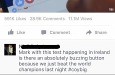 There's one Facebook button the whole of Ireland needs today