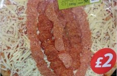 People think this rugby-themed pizza looks like a giant vagina