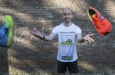 From coast to coast - this man is running from one side of the country to the other in 5 days