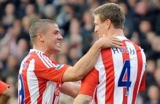 Jonathan Walters couldn't resist this little dig at a German former team-mate