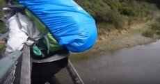 WATCH: This is how it feels when the bridge you're on snaps without warning