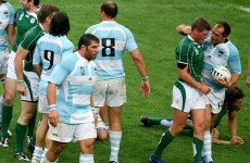 Ireland will meet Argentina in the Rugby World Cup quarter-final