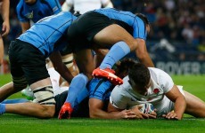 England end their World Cup campaign by putting 60 points on Uruguay
