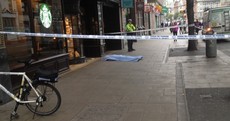 Questions raised after man dies on busy Dublin street