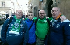 'It's in our hands!' - We went out to meet the Irish fans who have travelled to Warsaw