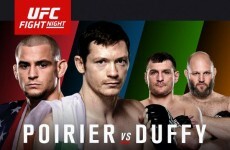 Next week's UFC Dublin card will be broadcast live and free-to-air in Ireland