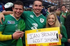 This heroic couple saved the day when these Irish fans lost their rugby tickets
