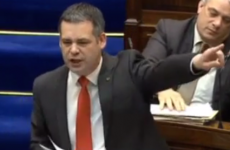 WATCH: With the Dáil chamber nearly empty, Pearse Doherty lets rip