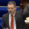 WATCH: With the Dáil chamber nearly empty, Pearse Doherty lets rip
