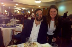 Chris O'Dowd was in Leinster House this evening and everybody wanted a selfie with him