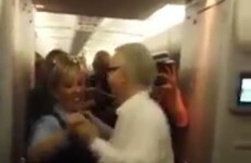 This is what happens when a trad session breaks out on an Aer Lingus flight