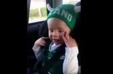 Ireland's tiniest rugby fan nails Ireland's Call and it's adorable