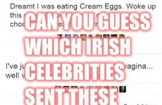 Can You Guess Which Irish Celebrities Sent These Tweets?