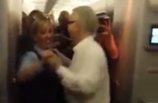 This is what happens when a trad session breaks out on an Aer Lingus flight