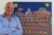 'What does your man know about art?': Brent Pope shows off his hidden passion