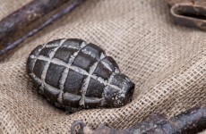 Hand grenade thrown in built-up residential area