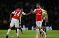 Arsenal overcome Watford to leapfrog United into second
