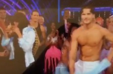 Everybody's talking about that shirtless moment from last night's Strictly