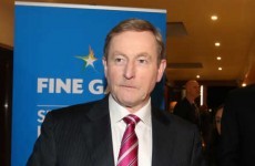 Enda Kenny sat on a bench with a homeless man for 20 minutes this weekend