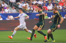 Robbie Keane scored a goal of the season contender in the US last night