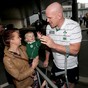 In pics: Irish team return to low-key homecoming