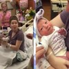 This new dad proposed to his girlfriend with the help of their newborn baby