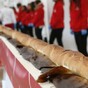 A lotta eatin' - this is officially the longest baguette in the world