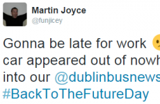 Dublin Bus just fell for this Back to the Future-themed prank