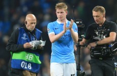 Classy injury-time strike from De Bruyne earns Man City a big 3 points