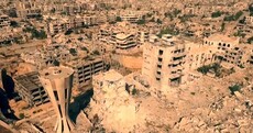 WATCH: First drone video shows devastation of war in Syria