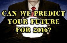 Can We Predict Your Future For 2016?