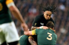 All Blacks pass brutal Springboks test to secure World Cup final spot