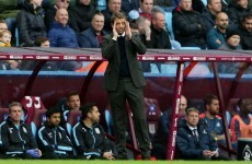 Is it the end of the road for Sherwood as Villa lose again?
