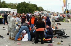 Four dead and 44 injured after car strikes US homecoming parade crowd