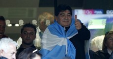 Diego Maradona took that early Australian onslaught surprisingly well