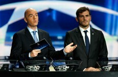 Everyone's favourite draw host is running for Sepp Blatter's job