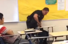 Video shows officer flipping school student out of her seat